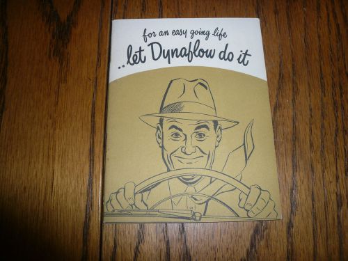 Buick sales brochure booklet let dynaflow do it - vintage