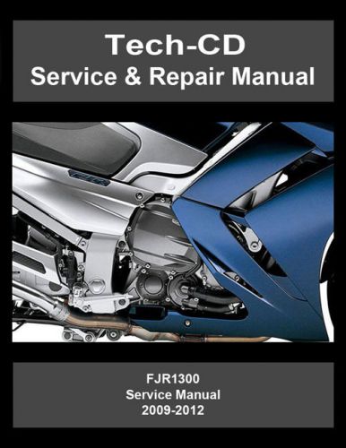 Yamaha fjr1300 service &amp; repair manual fjr 1300 2009 2010 2011 2012