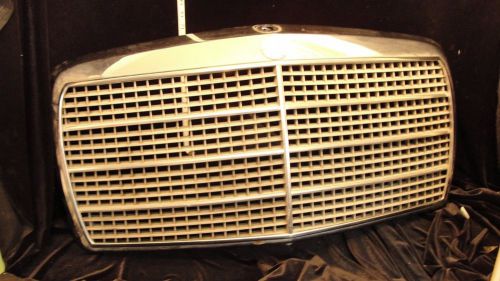 Vintage mercedes benz metal grille radiator surround