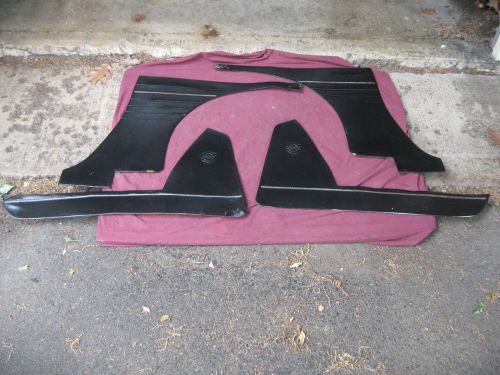 Volvo 1800s 1800 black lower door panels rear quarter panels l+r sides 4 panels