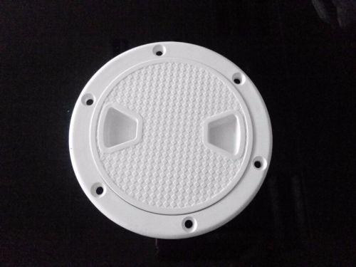 Marine 4&#039;&#039; round access hatch cover lid screw out deck