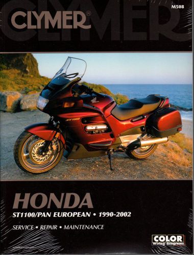 Huge 1990-2002 clymer honda st1100/ pan european service manual m508