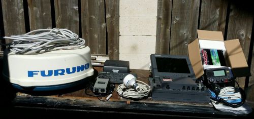 Furuno navnet vx2 system w/ 12 inch monitor 4kw radar, dff 1, &amp; extra&#039;s complete