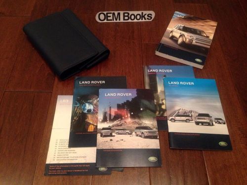 2007 land rover lr4 owners manual...complete w/**free shipping**