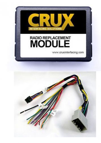 Crux soocr-26 radio replacement wiring harness for select chrysler/dodge/jeep