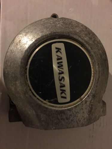 Kawasaki ke175b, ke175, generator cover, magneto cover, side , 11/77,