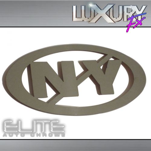 Stainless steel no ny emblem - luxfx1744