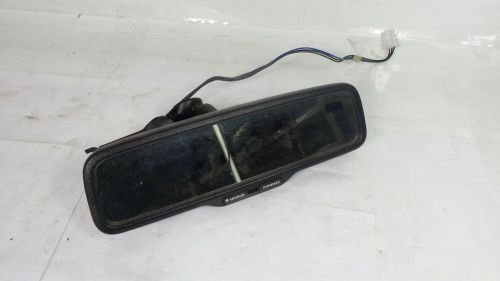 02-07 subaru wrx sti oem rear view mirror auto dimming auto dim compass factory