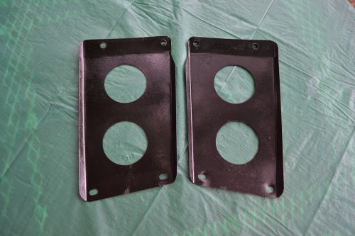 1987-1998 yamaha big bear 350 - front fender flap support plates