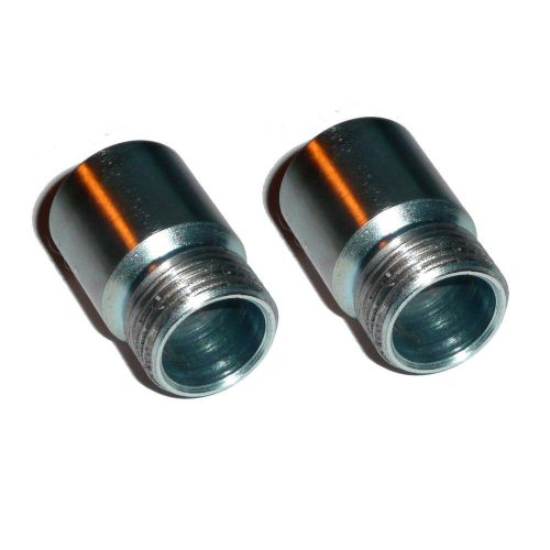 2 pack o2 small stainless oxygen sensor bung adapter extension extender m18-1.5