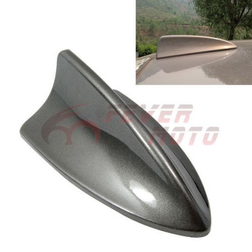 New dark grey car shark fin roof mount decor dummy antenna for toyota camry fm