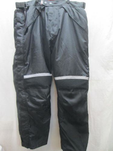 Bilt vortex waterproof textile motorcycle pants 40