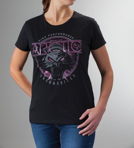Women&#039;s arctic cat cathead t-shirt ~ large ~ 5269-062