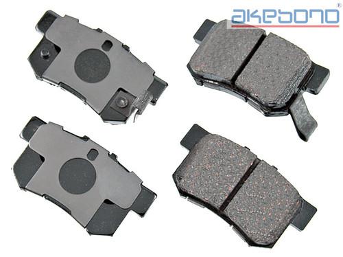 Akebono asp536 brake pad or shoe, rear-performance ultra premium ceramic pads