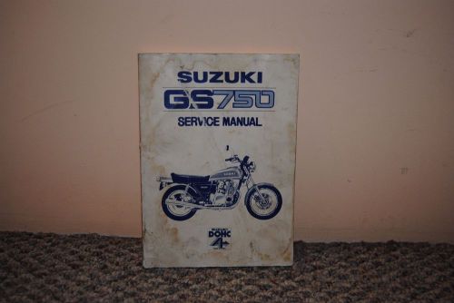 Suzuki gs 750 service manual