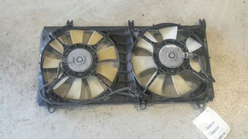 06 07 08 mitsubishi eclipse radiator fan motor fan assembly 2.4l 4 cyl #1771554