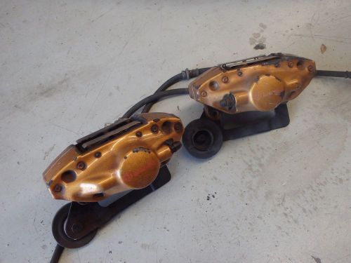 Subaru impreza wrx gdb gda sti brembo rear brake calipers pair