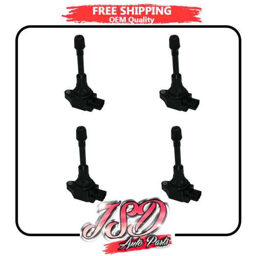 New 4 pcs  ignition coil fit nissan altima sentra cube rogue uf-549 22448-ed000