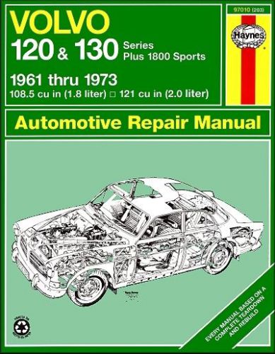 Volvo 120, 130 series, 1800 sports repair &amp; service manual 1961-1973