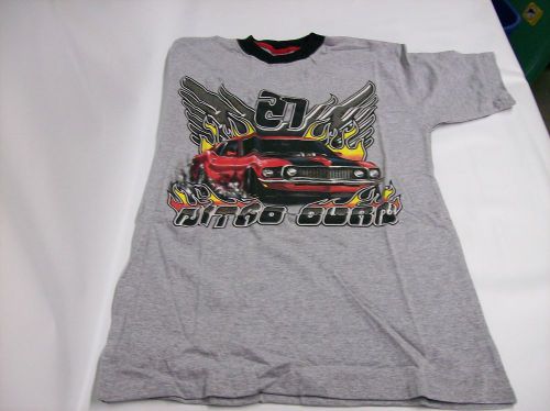 Mustang t shirt 1969 nitro burn boy 16/18