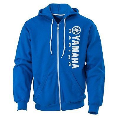 Yamaha racing vertical hoody blue 3x-large