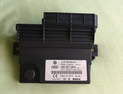 Audi a8 s8 4e ilm beifaher control module 4e0907280a