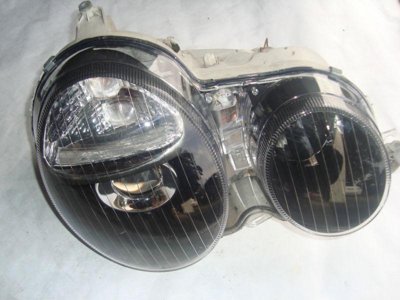 1996-2000 mercedes-benz e320 passenger side headlights oem