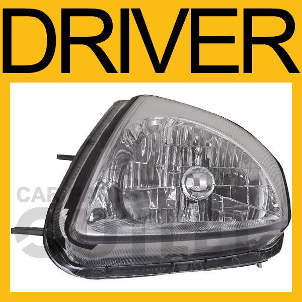 02-05 mitsubishi eclipse left head light lamp assembly driver side replacement l