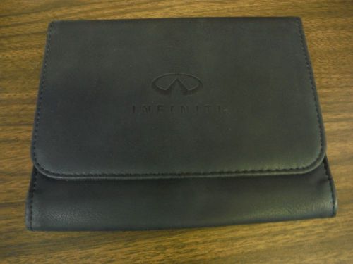 2013 infiniti fx owner&#039;s manual in case with extras