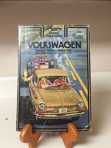 Clymer publications 1962-1973 volkswagen service – repair manual