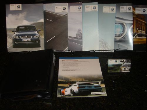 2009 bmw 5 series 528 535 550 i xdrive owners manual books guide case all model