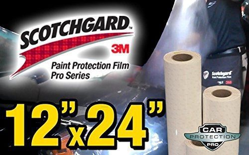 Car protection pros 12&#034; x 24&#034; genuine 3m scotchgard pro series paint protection