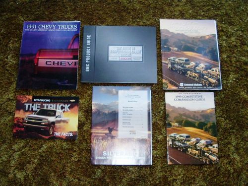 Chevy and gmc truck literature from 90&#039;s and 2000