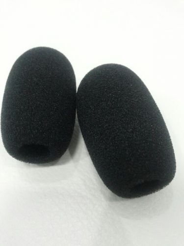 Aviation headset mic muff for david clark, avcomm ,light speed,bose (2pcs)