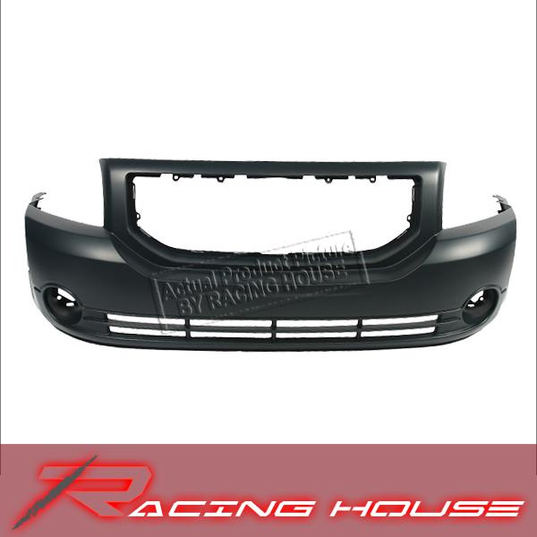 2007-2010 dodge caliber se/sxt/r/t front bumper cover w/fog hole w/o absorber