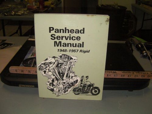 Harley davidson panhead service manual 1948-1957 rigid