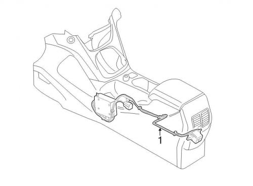 Ford oem drive motor inverter cv4z19g317d image 1