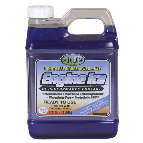 Engine ice - hi performance coolant fluid - 1/2 gallon