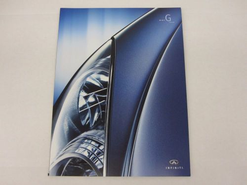 2006 infiniti g35 sedan g35x original sales brochure dealer literature catalog