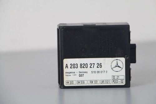 1991-2011 mercedes benz anti theft security control module oem 2038202726