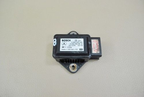 03-06 mercedes e320 e500 w211 yaw rate sensor module unit a0025426618 oem