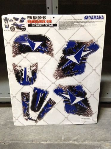Amr racing graphic kit decal dirt bike sticker close out yamaha pw50 90-10 star