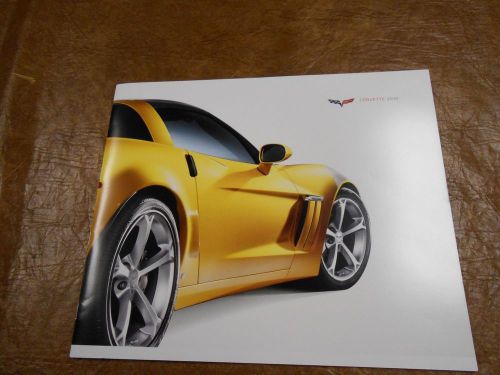 C6 corvette 2010 dealer brochure 12 page catalog  book  10checorcato1