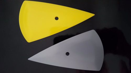 2 pc yellow &amp; platinum contour.windows tint tinting film tools.usa