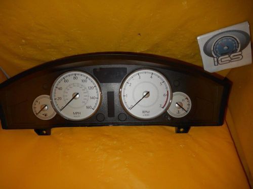 05 chrysler 300 speedometer instrument cluster dash panel gauges 95,807