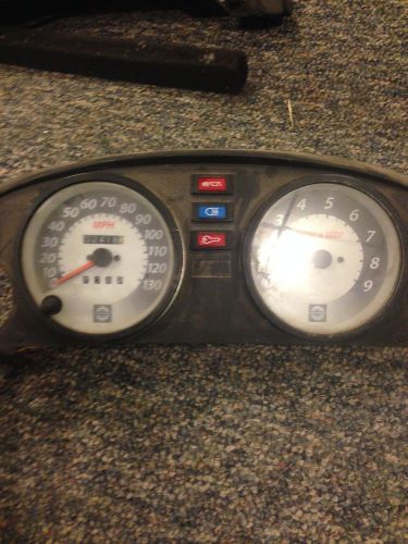 Skidoo formula mach 1 z mxz gauge cluster panel speedo tach 4694 miles