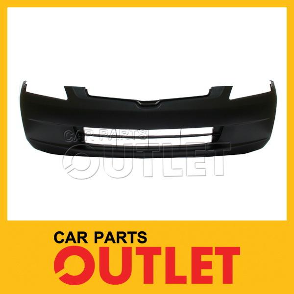 03 04 05 honda accord sedan 4dr bumper cover assembly primered black plastic new