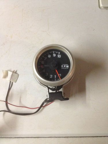 Vintage autometer 10k tachometer tach magneto 10000