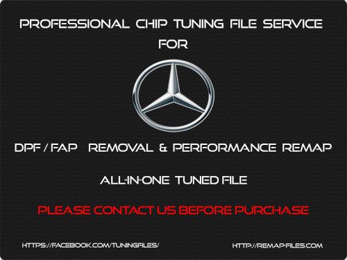 Remap files for mercedes benz