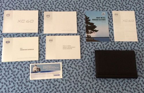 2016 volvo xc60 t5 t6 premier platinum r-design awd owners manual, navi book oem